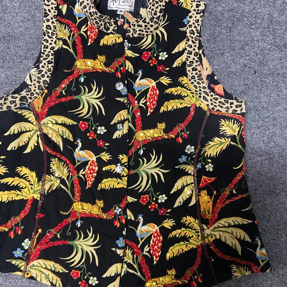 Faith Resortwear Sleeveless Top Size M